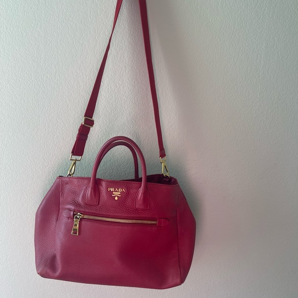 Prada Vitello Daino Handle Bag - Picture 4 of 16